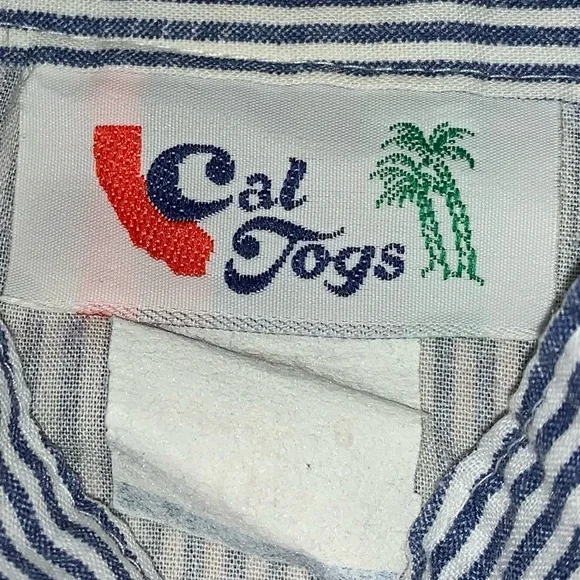 v i n t a g e :: Pinstripe Puff Ballon Sleeve Blouse